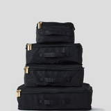 Zip Up Travel Cubes - Black 