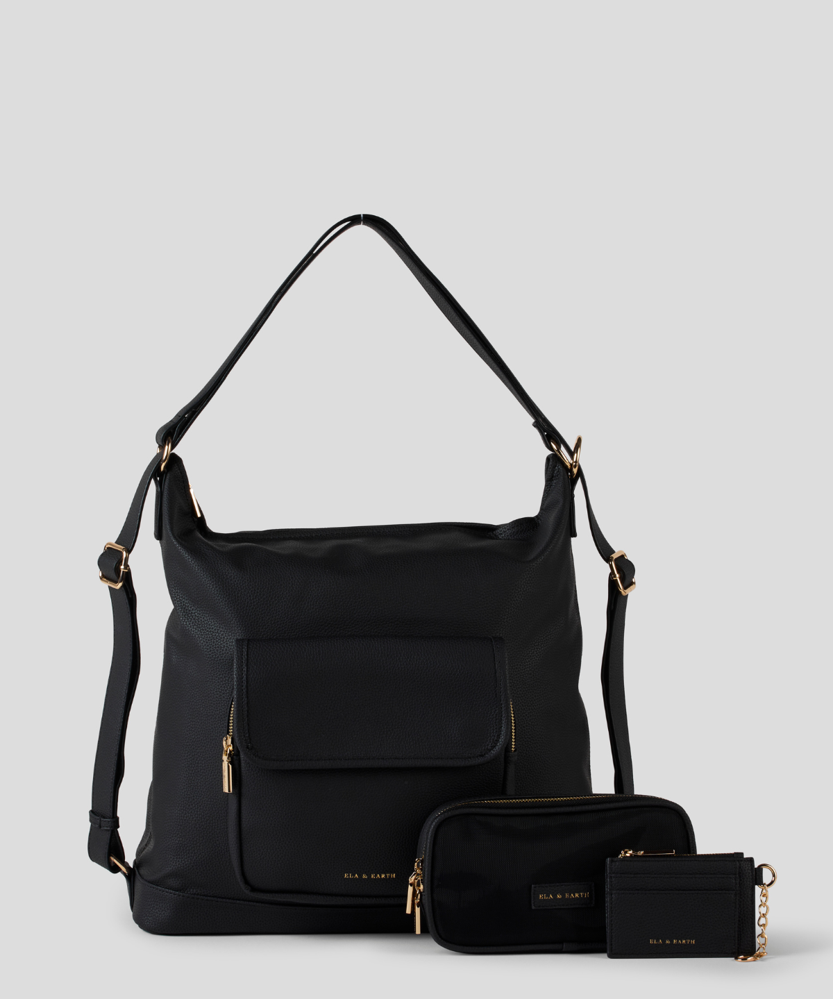 Signature Backpack Set - Black 