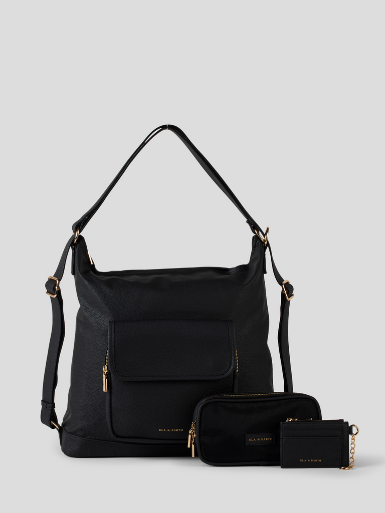 Signature Backpack Set - Black 