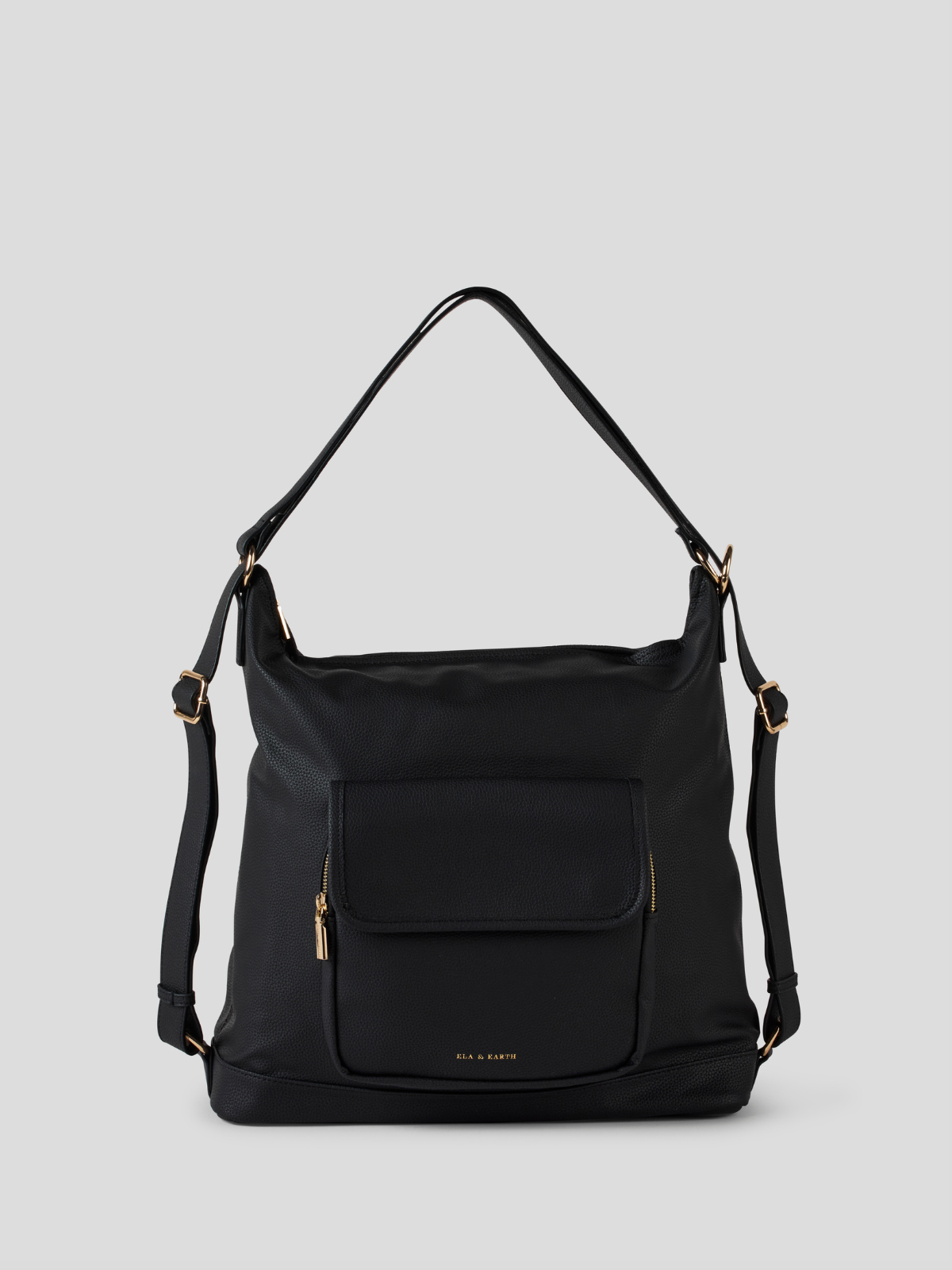 Sleek Everyday Backpack - Black 