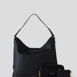 Signature Slouch Bag Set - Black