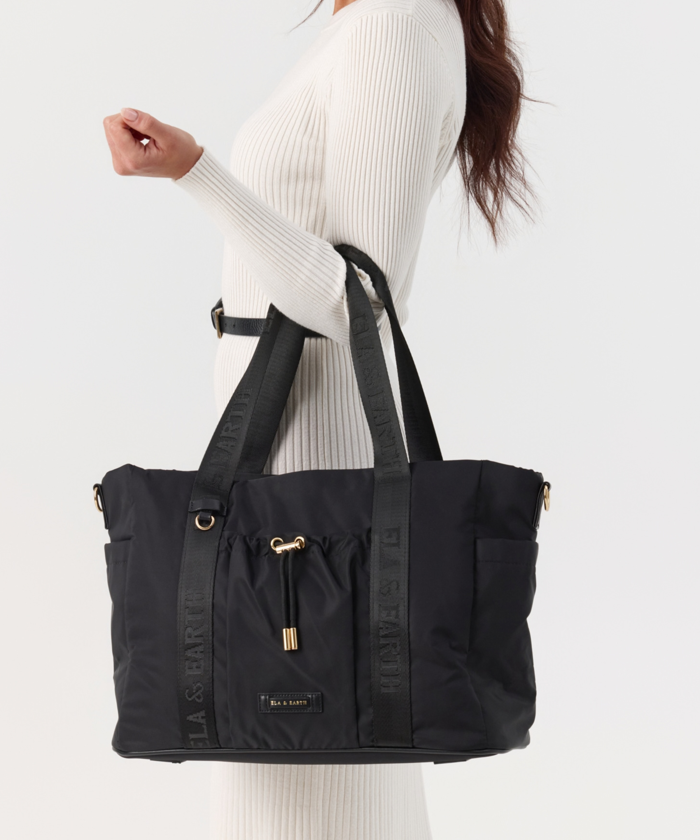 Black With Gold - Odyssey Insulated Tote Bag [Large]