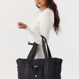 Black With Gold - Odyssey Insulated Tote Bag [Large]