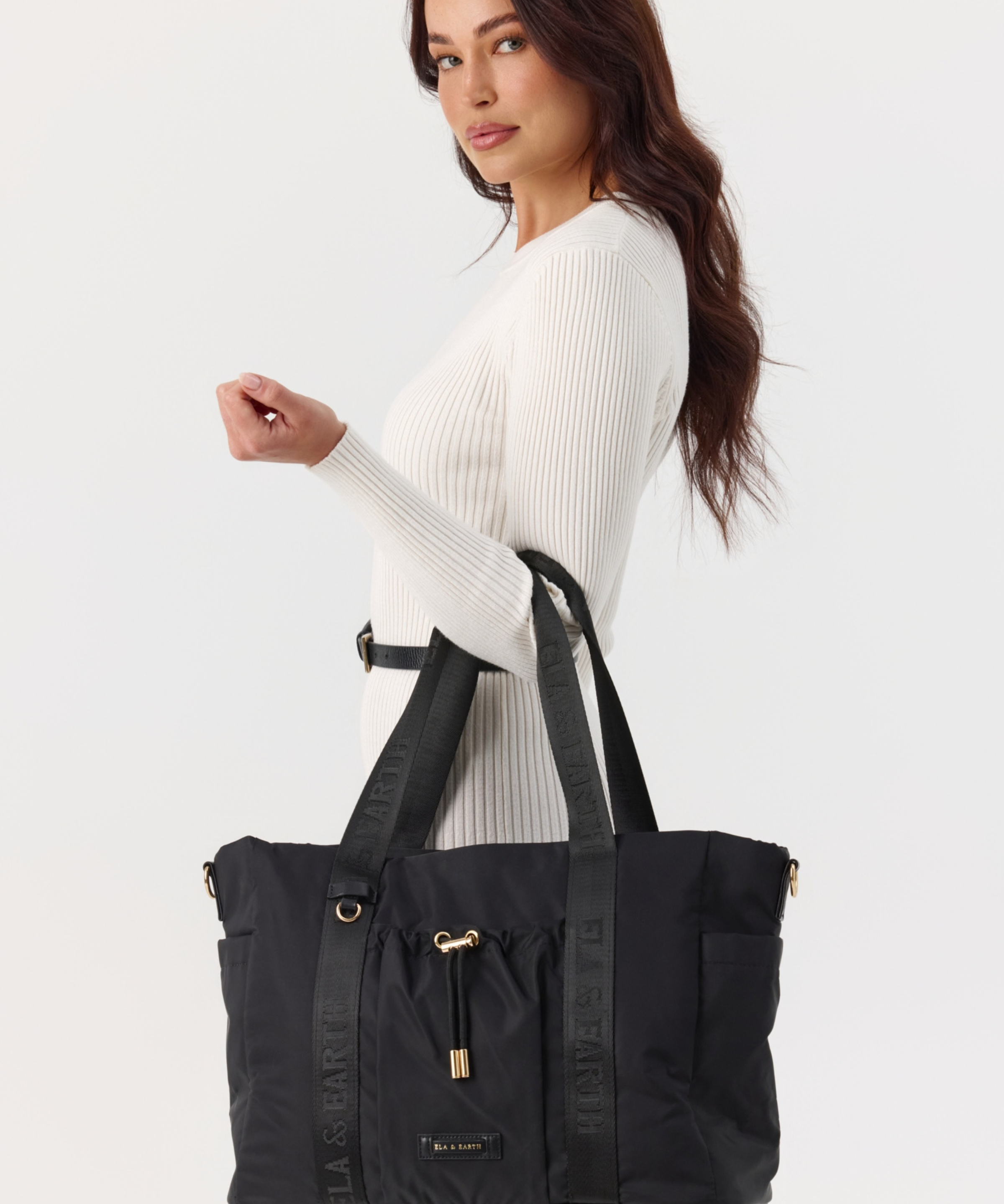 Black With Gold - Odyssey Insulated Tote Bag [Large]