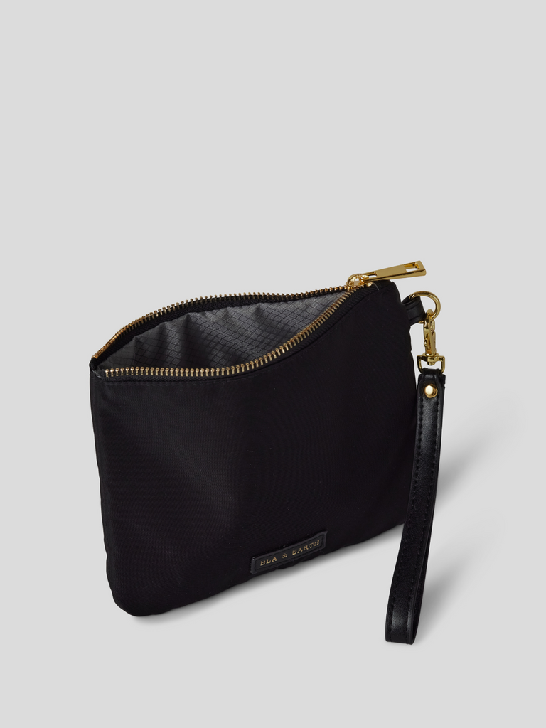 Medium Pouch - Black with Gold