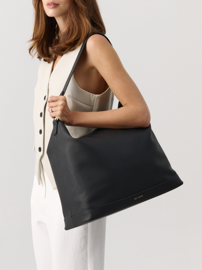 Large Slouch Bag - Brown 