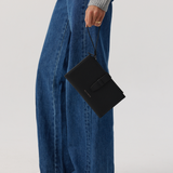 Trending Passport Holder - Black With Gunmetal 