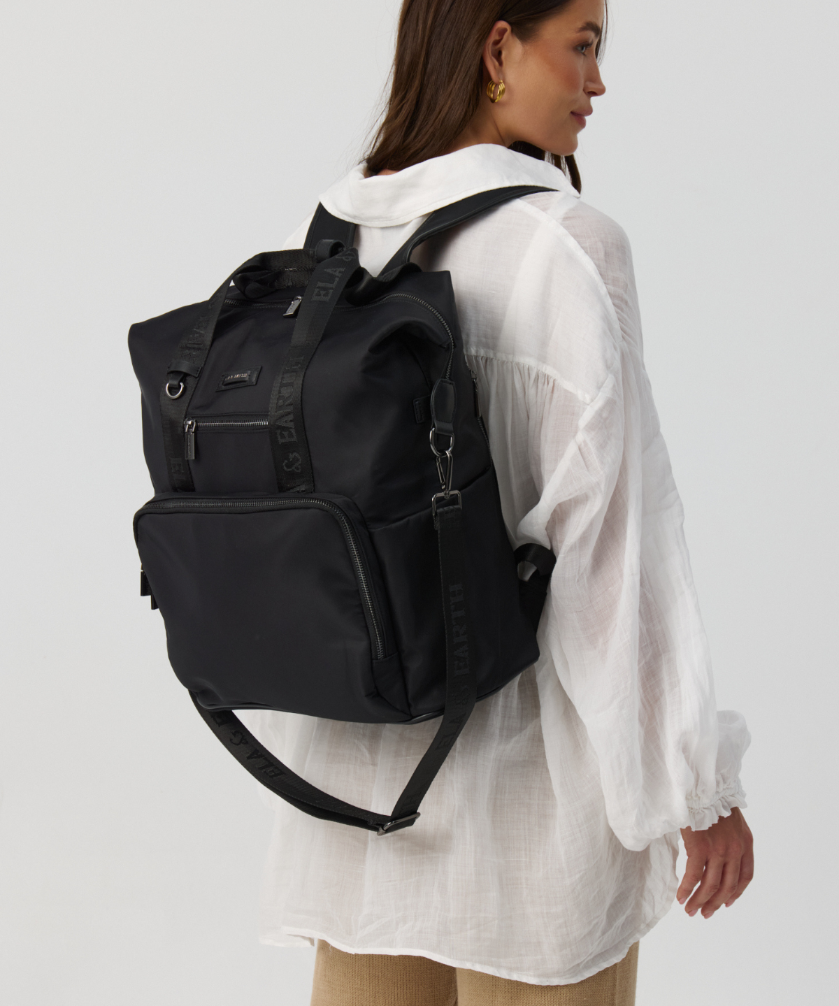 Stylish travel bag - Gunmetal 