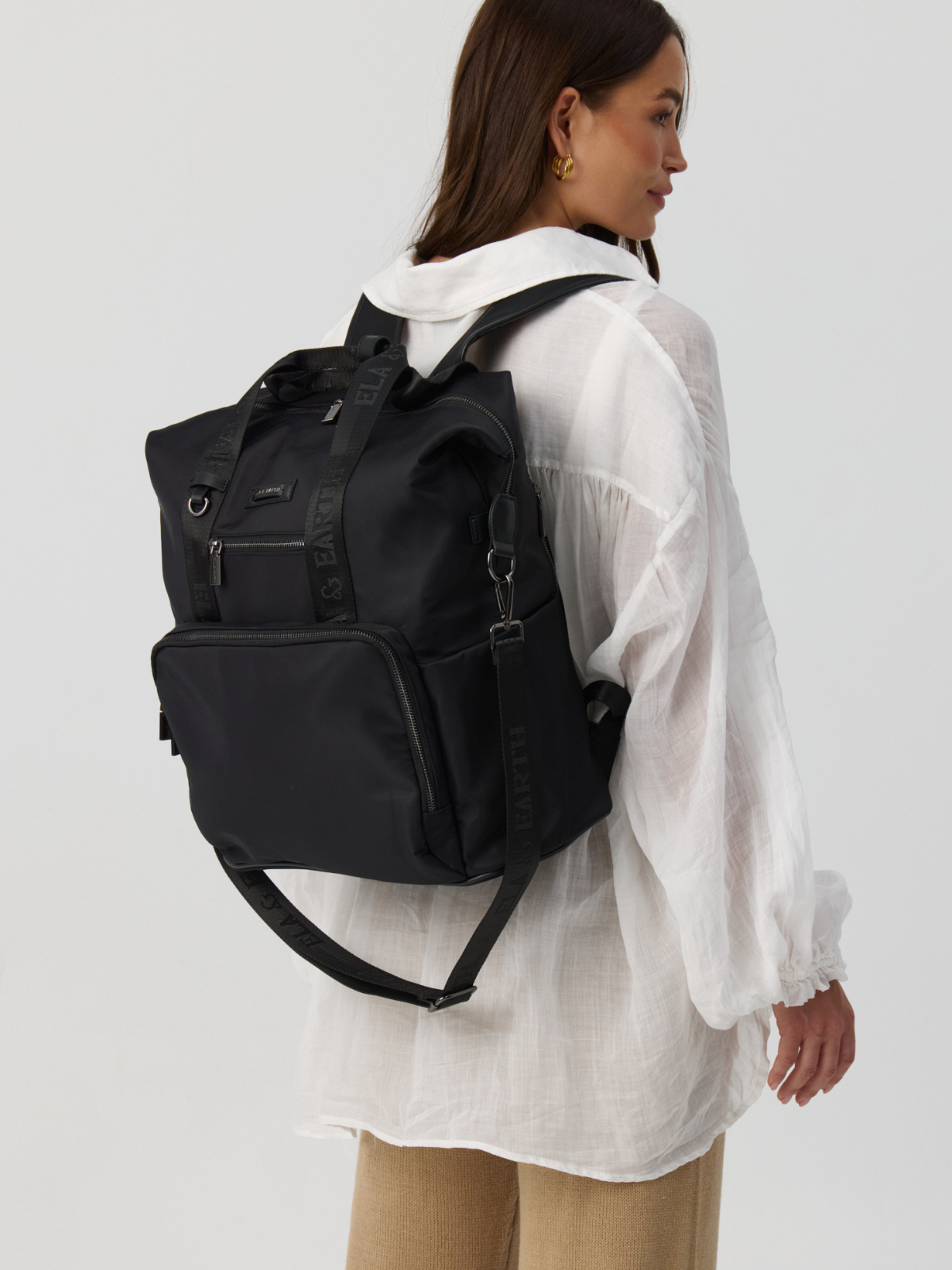 Stylish travel bag - Gunmetal 