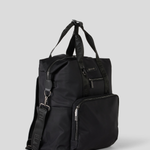 Compact backpack - Black With Gunmetal