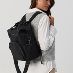 Stylish travel bag - Black With Gunmetal