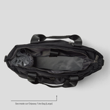 Black With Gunmetal - Odyssey Insulated Tote Bag [Large]