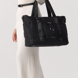 Black With Gunmetal - Odyssey Insulated Tote Bag [Large]