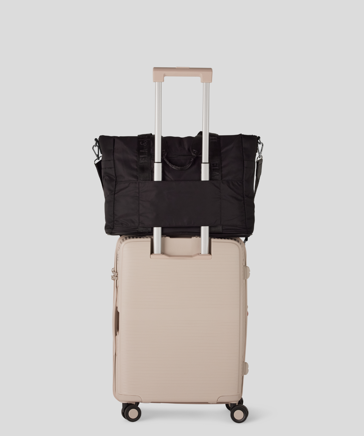 Black With Gunmetal - Odyssey Insulated Tote Bag [Large]
