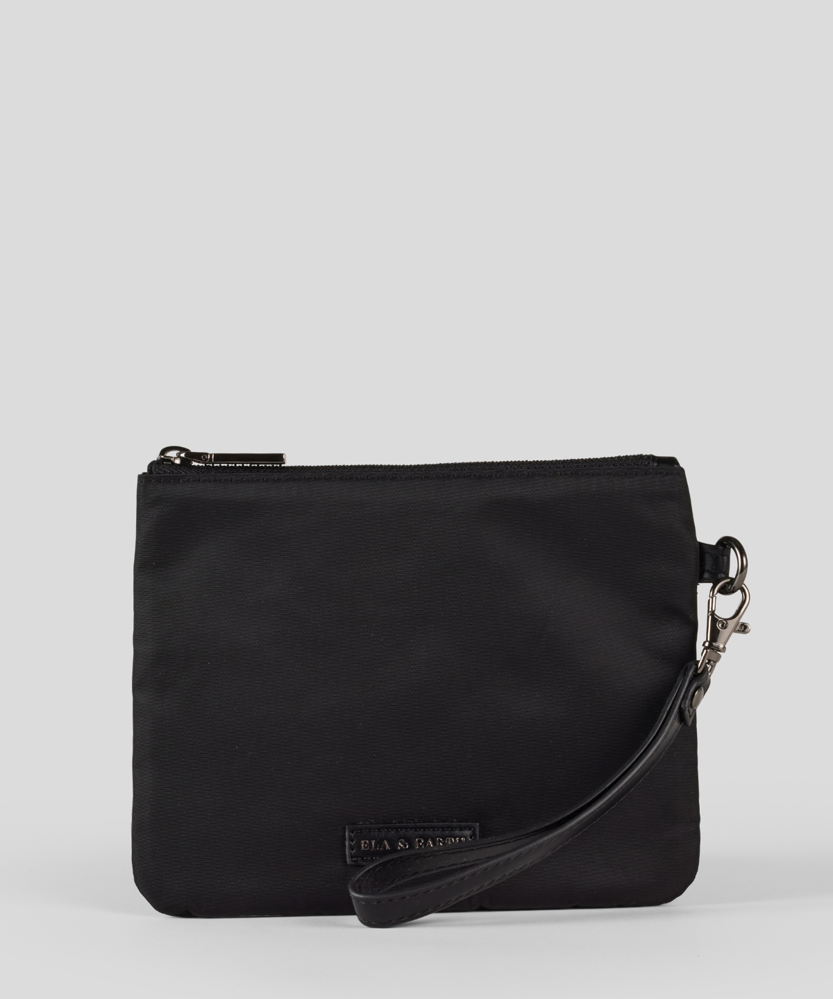 Insulated Pouch - Black With Gunmetal 