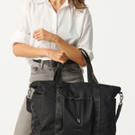 Travel Bag - Black With Gunmetal