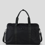 Weekender Travel Bag - Black With Gunmetal