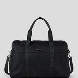 Weekender Travel Bag - Black With Gunmetal