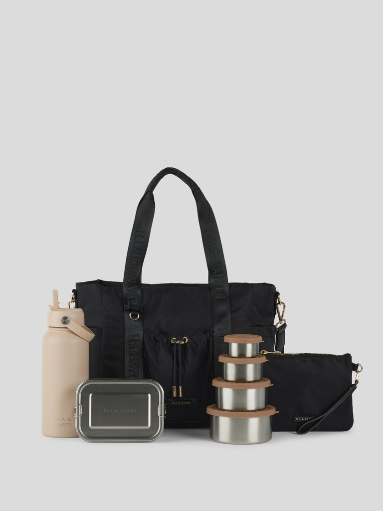 Ultimate Medium Tote Bag - Chai / Black 