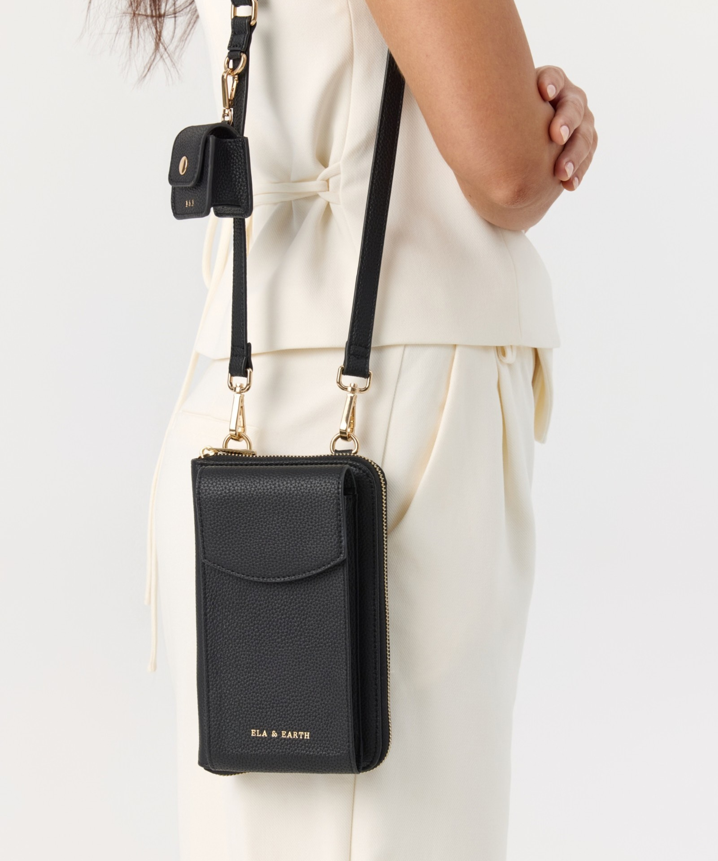 Black With Gold - Arden Phone Bag