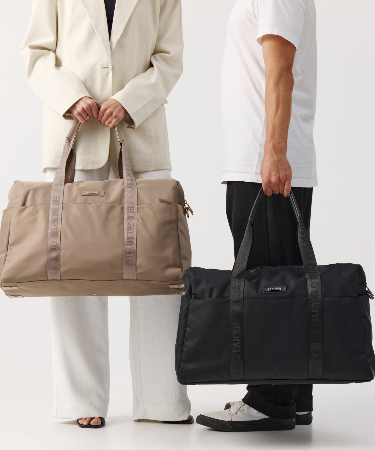 Black With Gunmetal - Odyssey Weekender Travel Bag