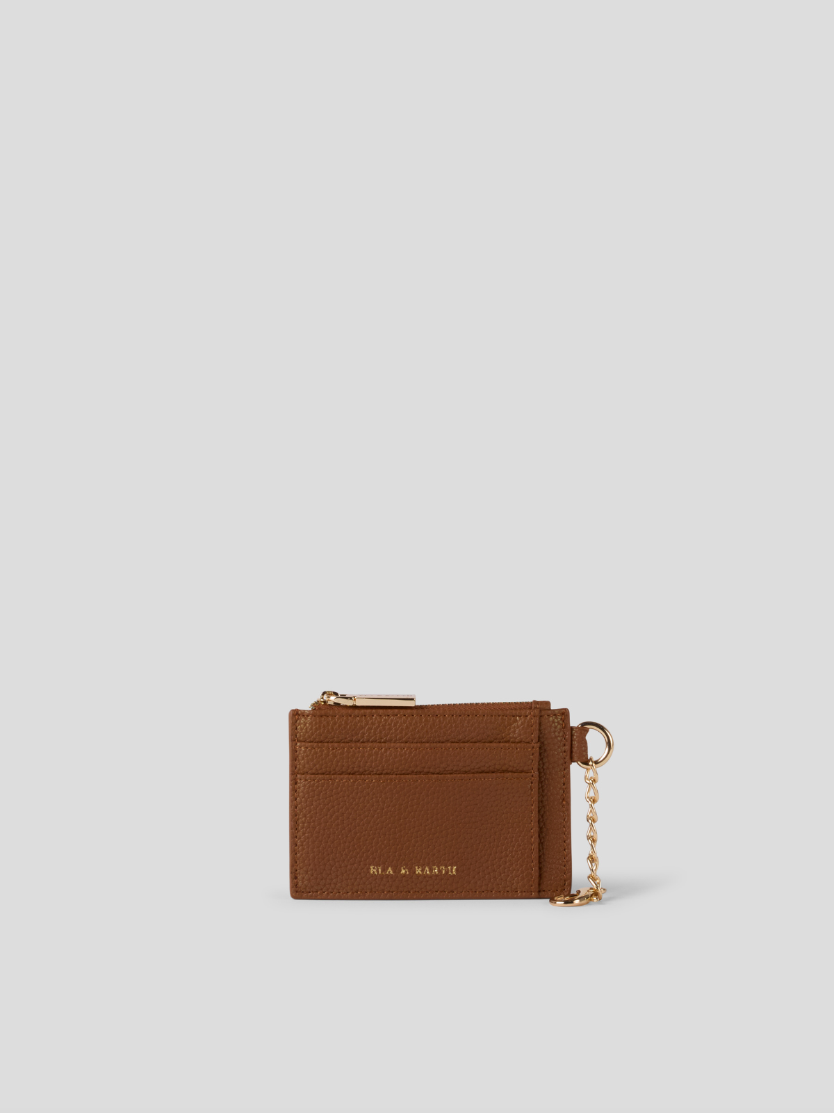 Card & Coin Wallet - Caramel 