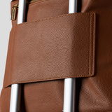 Vegan Leather Backpack - Caramel 