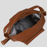 Minimalist Small Tote Backpack - Caramel 