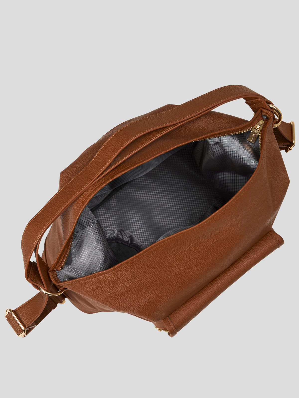 Minimalist Small Tote Backpack - Caramel 
