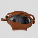 Caramel With Gold - Arden Convertible Tote Backpack [Small]