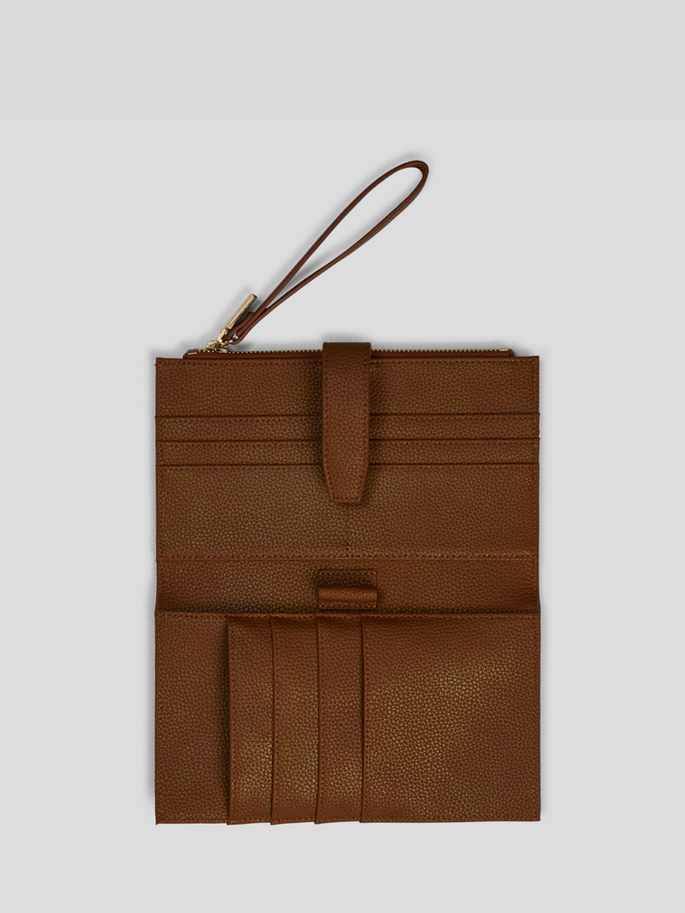 Travel Document Holder - Caramel 