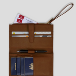Family Trip Wallet - Caramel 