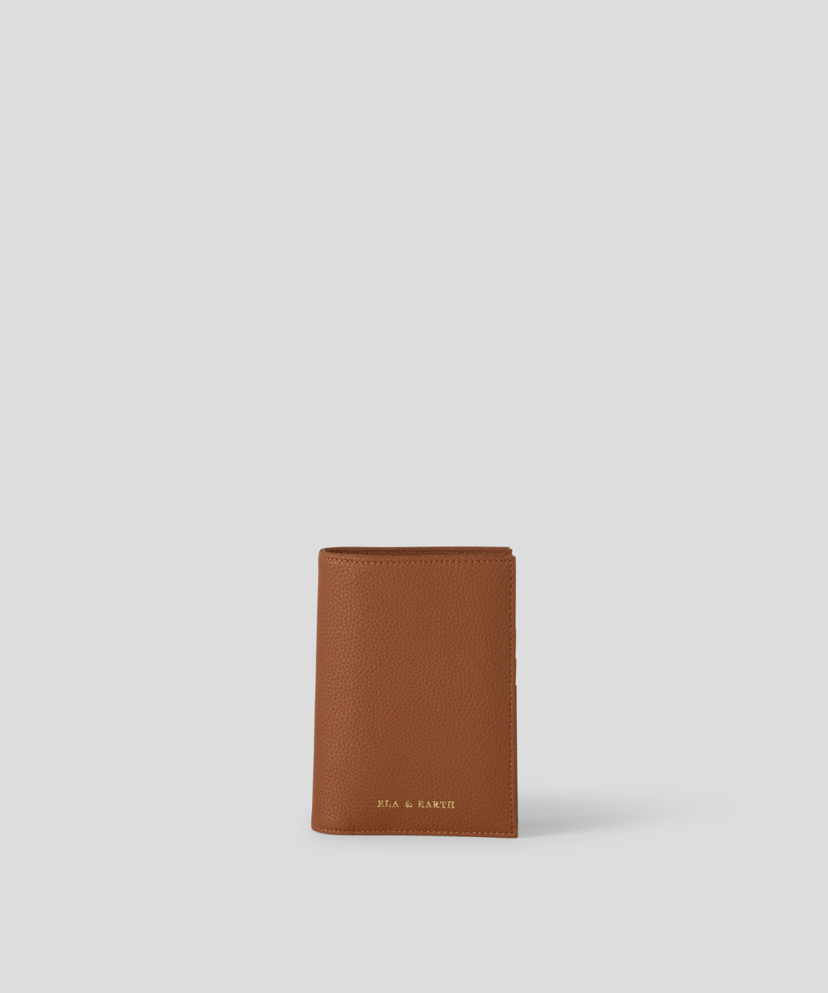 Single Passport Wallet - Caramel