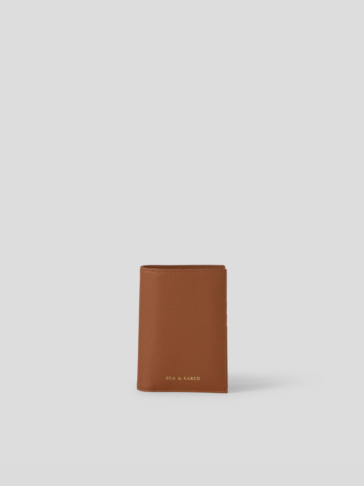 Single Passport Wallet - Caramel