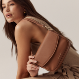 Caramel With Gold - Arden Small Crossbody Bag