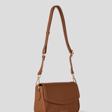 Caramel With Gold - Arden Small Crossbody Bag