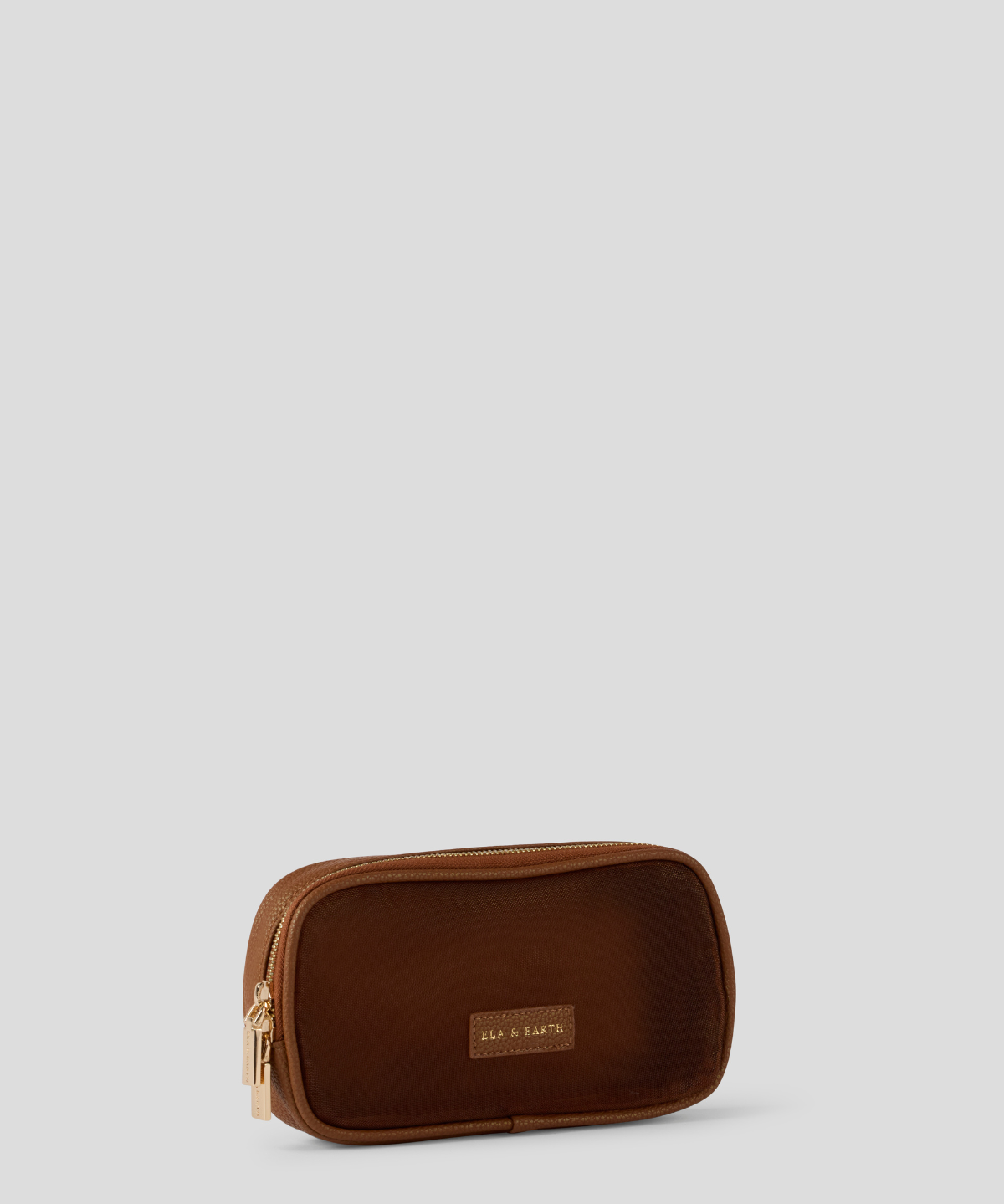 Compact Small Travel Case - Caramel 