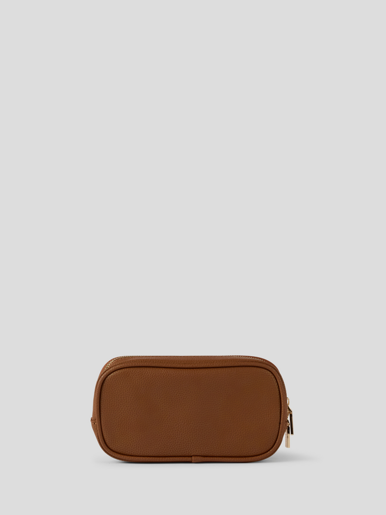 Chic Small Travel Organiser - Caramel 
