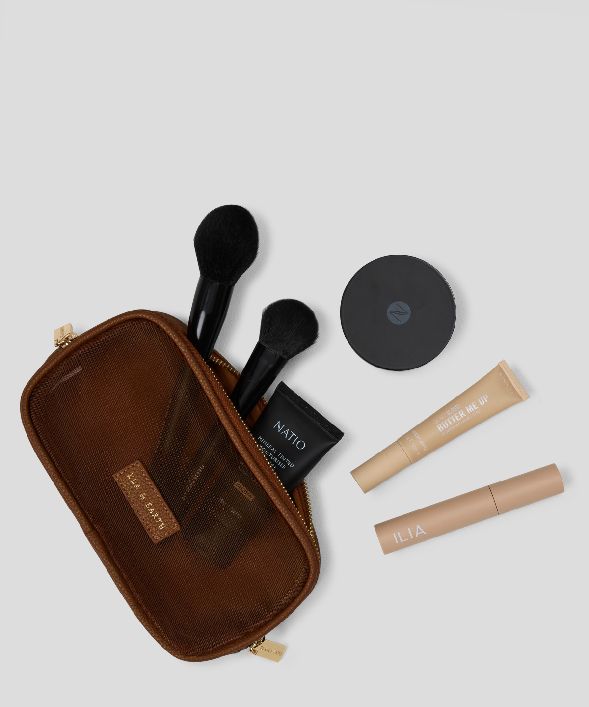 Lightweight Small Travel Case - Caramel 