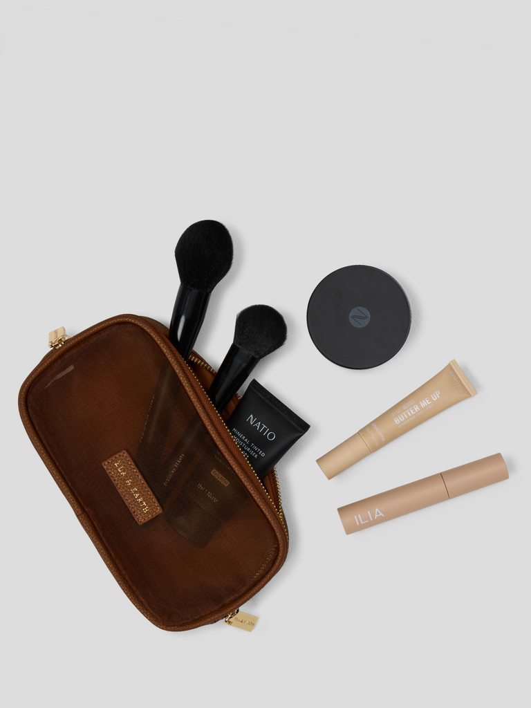 Lightweight Small Travel Case - Caramel 