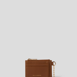 Caramel With Gold - Card & Coin Wallet 