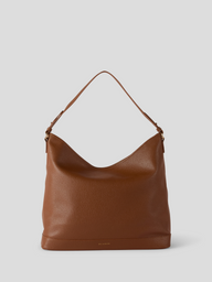 Caramel With Gold - Arden Insulated Slouch Bag [Large]