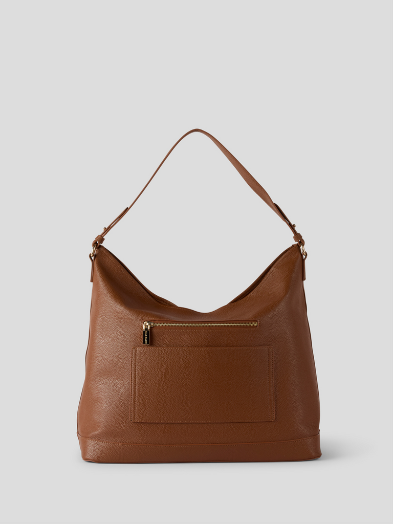Spacious Insulated Bag - Caramel
