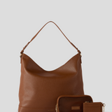 Signature Slouch Bag Set - Caramel With Gold 