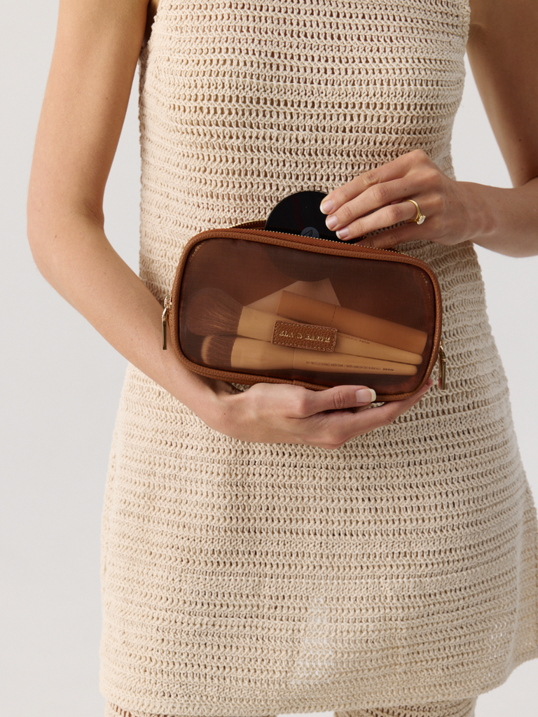 Small Mesh Travel Case