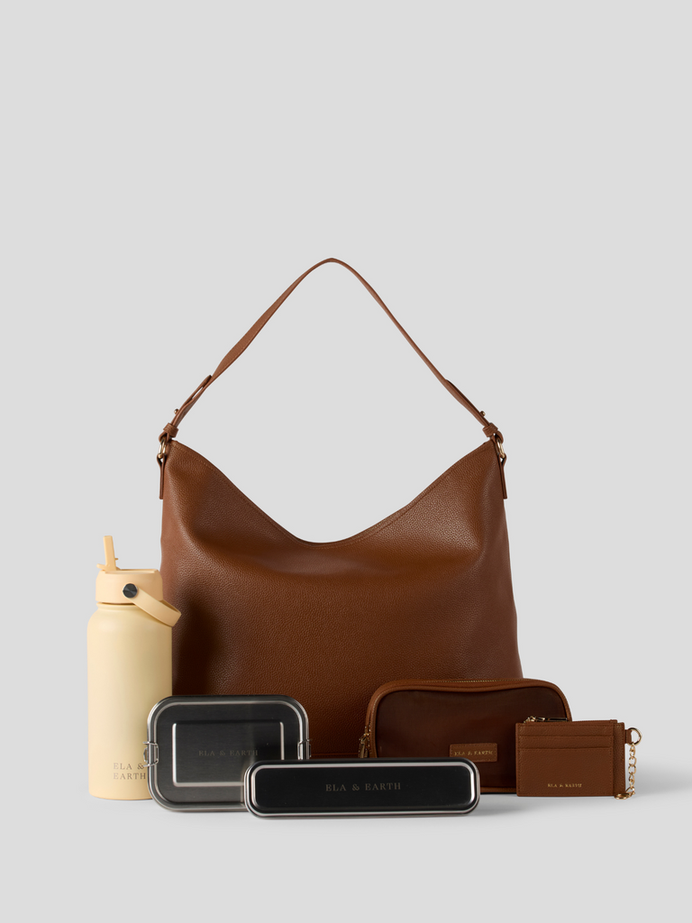 Ultimate Slouch Bag Set - Brown