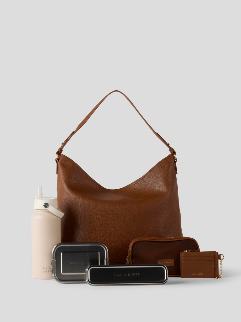 Ultimate Slouch Bag Set - Brown