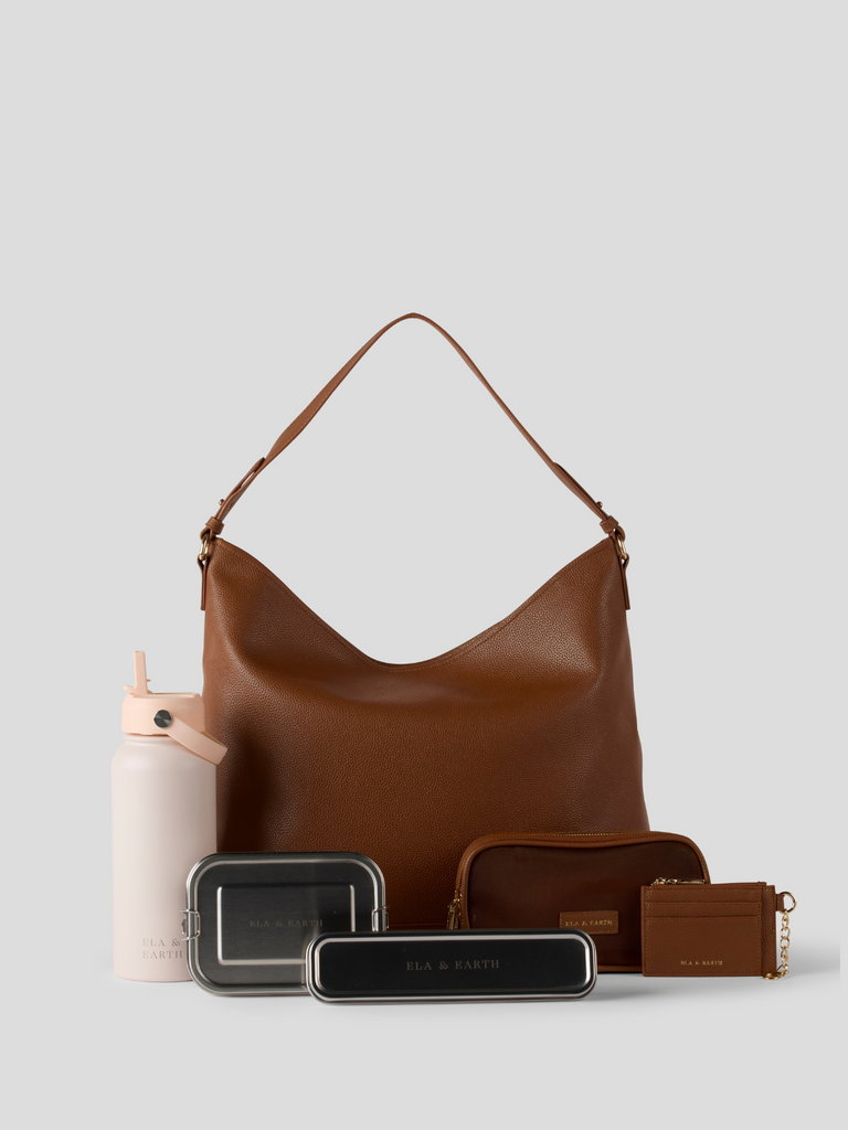 Ultimate Slouch Bag Set - Brown