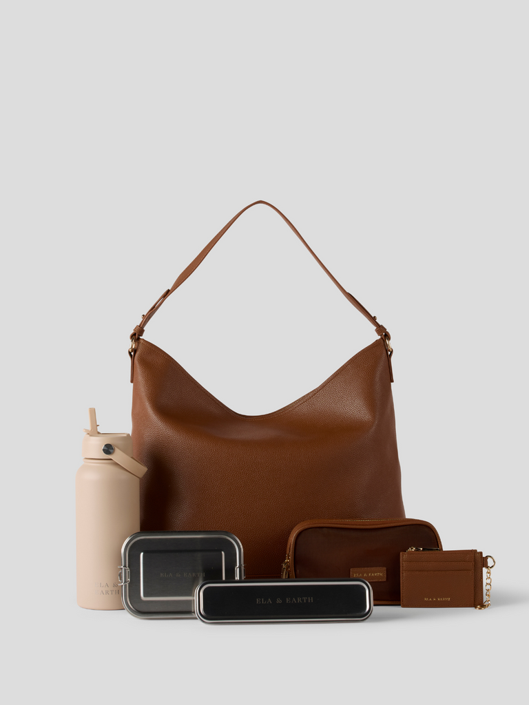 Ultimate Slouch Bag Set - Brown