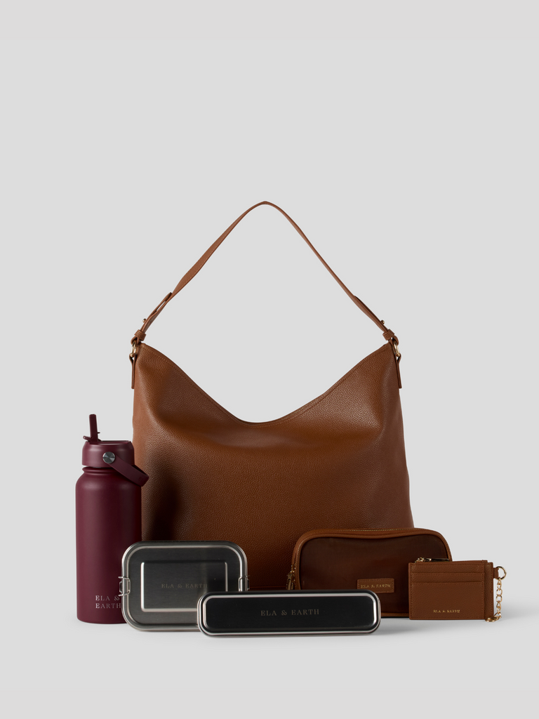 Ultimate Slouch Bag Set - Brown